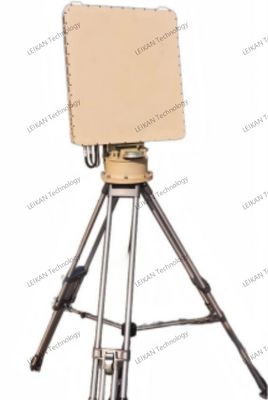 X-band Low Altitude Surveillance Radar with 10 km Maximum Detection Distance 30 RPM Rotation and Uninterrupted 24/7 Performance